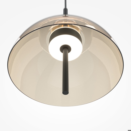 Maytoni bangkok lampada a sospensione led 12w 3000k per cucina mod185pl-l12cg3k1