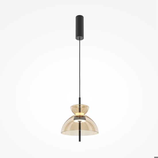Maytoni bangkok lampada a sospensione led 12w 3000k cavi regolabili mod185pl-l12cg3k2