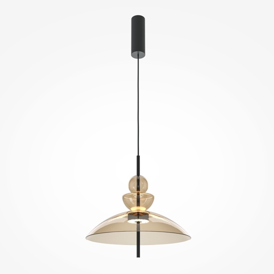 Maytoni bangkok lampada a sospensione led 12w 3000k per soggiorno mod185pl-l12cg3k3