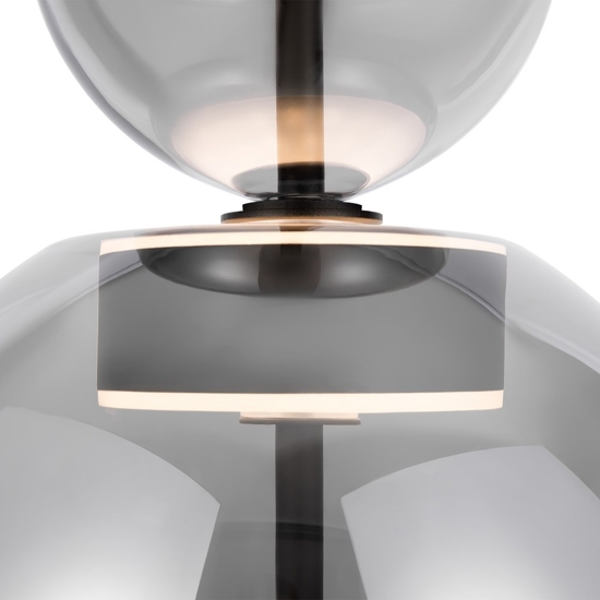 Maytoni bangkok lampada a sospensione led 12w 3000k portalampada in vetro