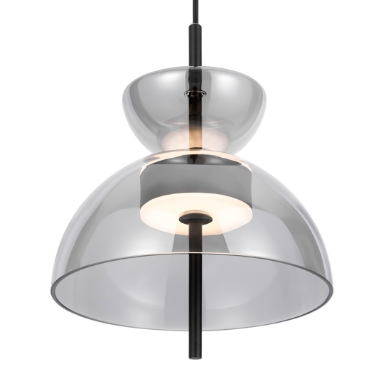 Maytoni bangkok lampada a sospensione led 12w 3000k portalampada in vetro