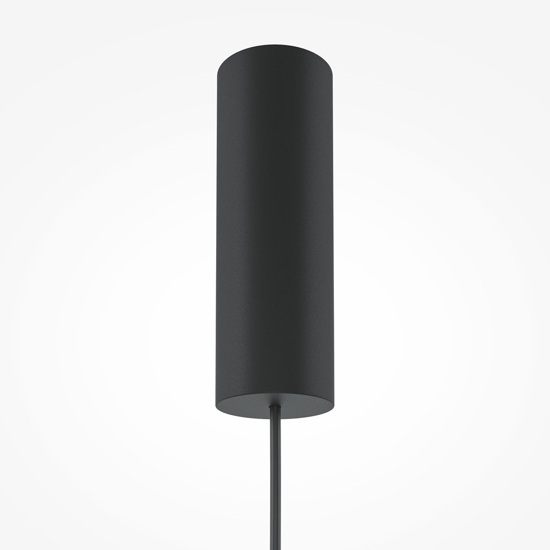 Maytoni bangkok lampada a sospensione led 12w 3000k colore nero moderna