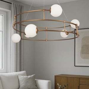 Maytoni balance lampadario moderno sfere in vetro