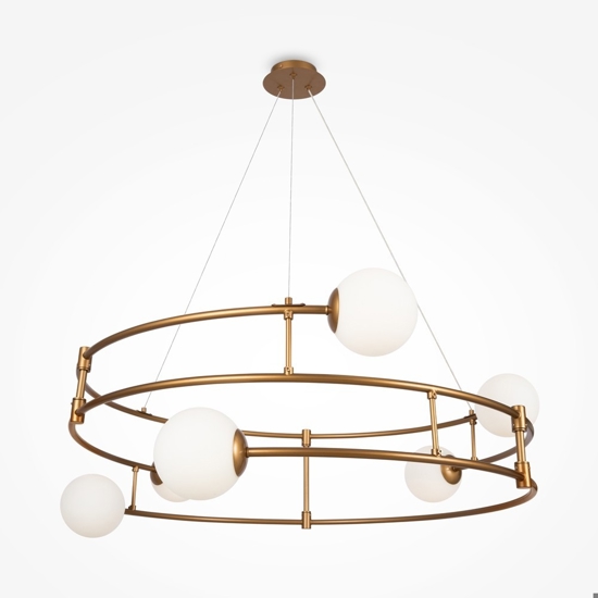 Maytoni balance lampadario moderno sfere in vetro