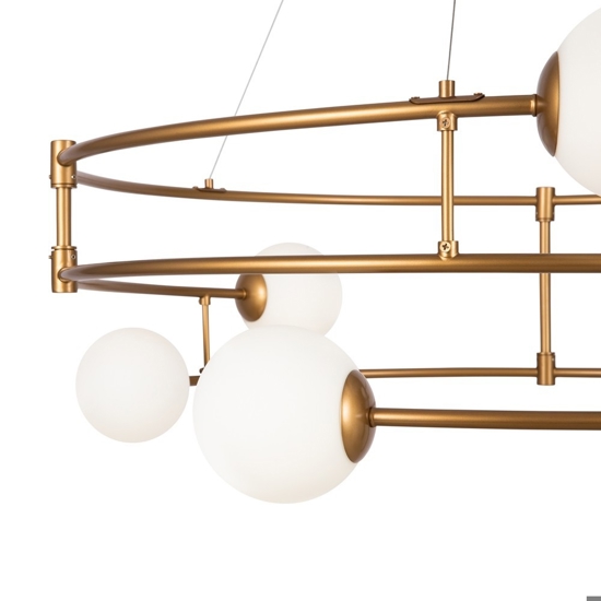 Maytoni balance lampadario moderno sfere in vetro