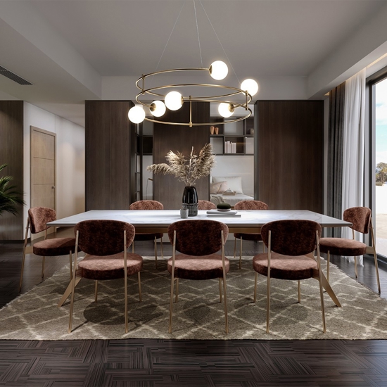 Maytoni balance lampadario moderno sfere in vetro