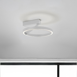 Plafoniera rotonda bianca moderna led 33w 3000k 4000k vivida meridiana