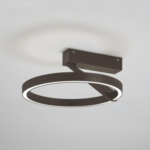 Plafoniera bronzo led 33w moderna 3000k 4000k vivida meridiana