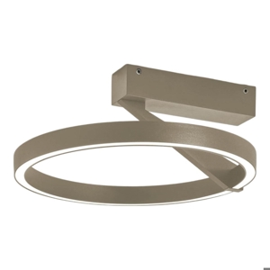 Plafoniera rotonda sabbia led 33w 3000k 4000k vivida meridiana