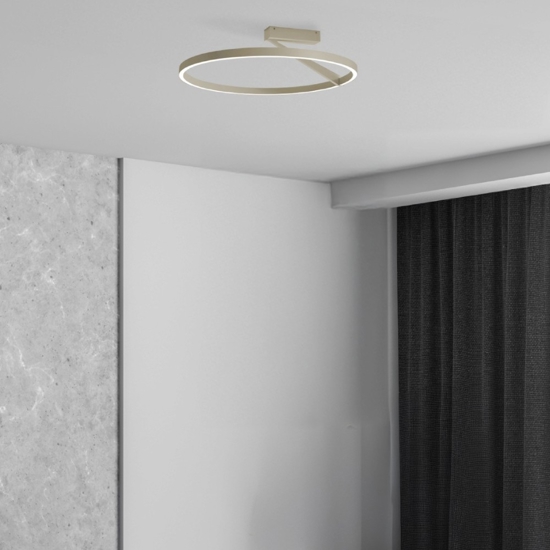 Vivida meridiana sabbia plafoniera led 44w 3000k 4000k