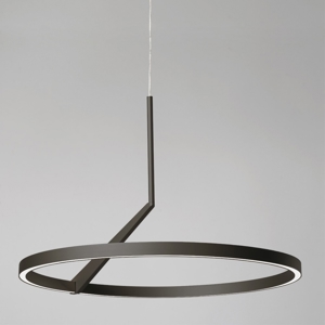 Vivida meridiana lampadario moderno led 44w 3000k 4000k bronzo