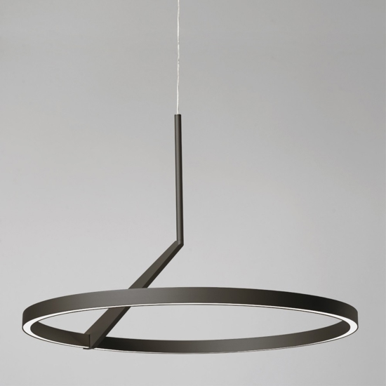 Vivida meridiana lampadario moderno led 44w 3000k 4000k bronzo