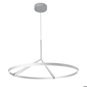 Lampadario moderno bianco led 51w 3000k 4000k vivida meridiana