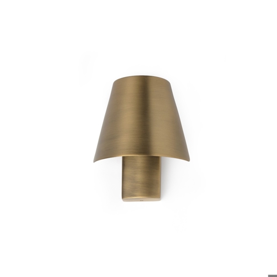Applique per camera da letto moderna bronzo orientabile
