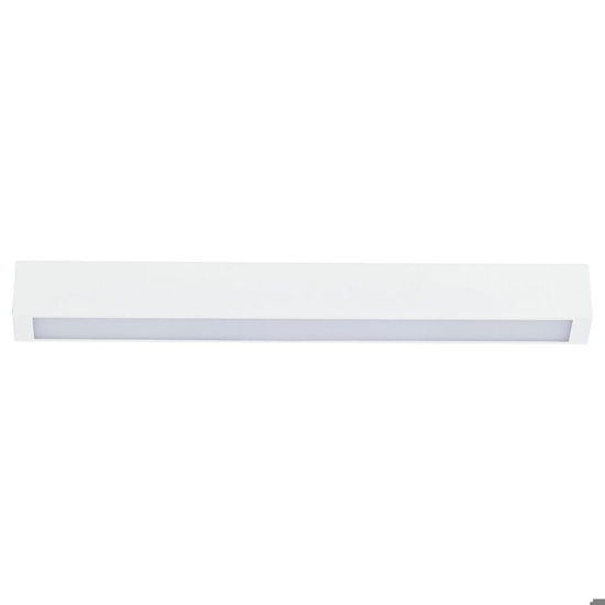 Plafoniera 62 cm per cucina bianca led 11w 3000k moderna