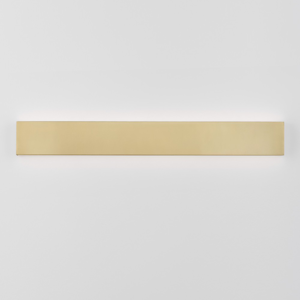 Applique da esterno 60cm led rettangolare oro 20w 3000k