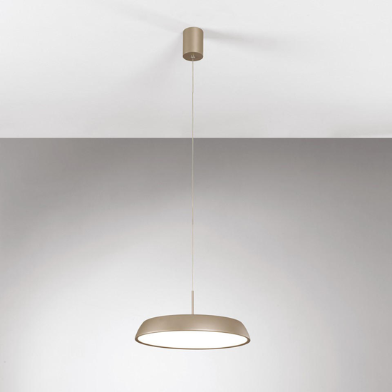 Lampadario moderno sabbia led 20w 3000k 4000k dimmerabile vivida pinco