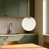 Maytoni basic form lampadario per cucina colore oro