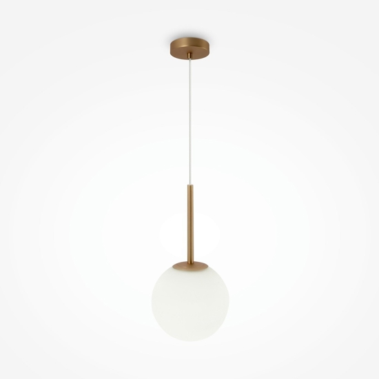 Maytoni basic form lampada a sospensione per tavolo da cucina colore oro