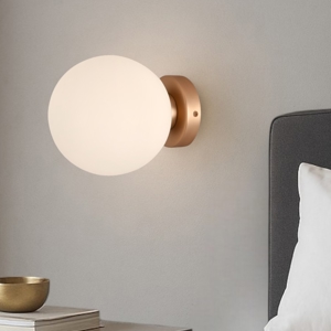 Maytoni basic form applique camera da letto colore oro