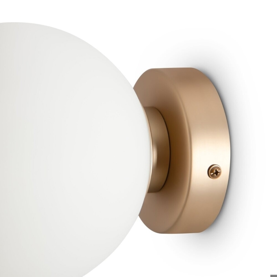 Maytoni basic form applique camera da letto colore oro