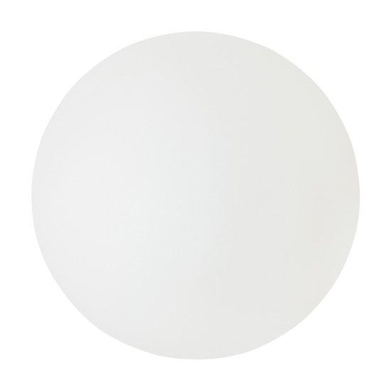 Maytoni basic form applique da parete sfera in vetro bianco