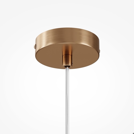 Maytoni basic form lampada a sospensione colore oro cavi regolabili