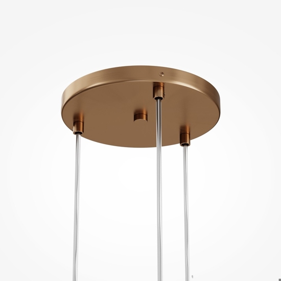 Maytoni basic form lampadario per cucina moderna 3 luci