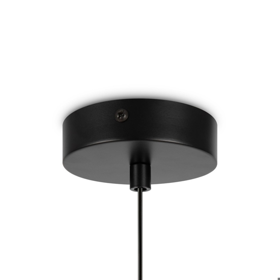 Maytoni basic form lampada a sospensione nera moderna