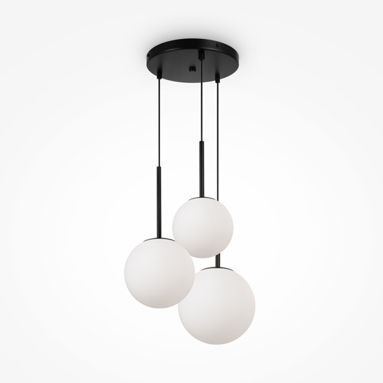 Maytoni basic form lampadario per cucina moderna 3 luci