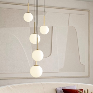 Maytoni basic form lampadario moderno colore bianco e oro