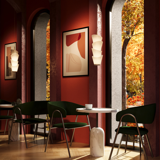 Maytoni seoul lampada a sospensione led 14w 3000k design originale