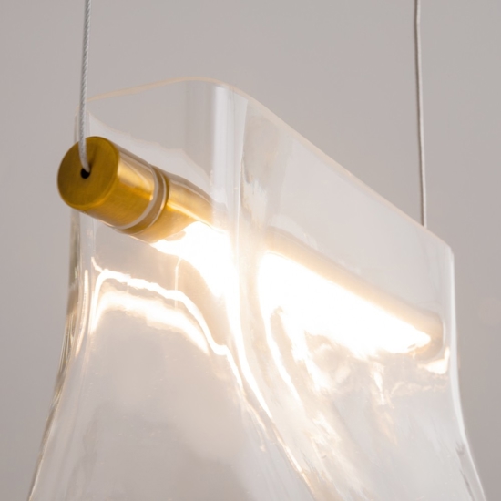 Maytoni cabaret lampada a sospensione led 8w 3000k moderna colore oro