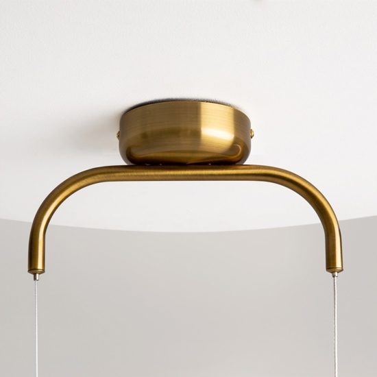 Maytoni cabaret lampada a sospensione led 8w 3000k moderna colore oro