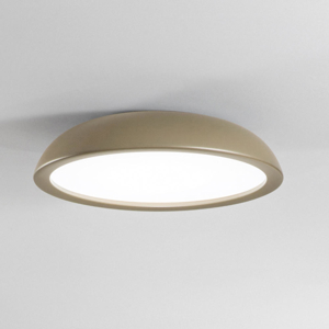 Isyluce plafoniera rotonda sabbia moderna zenal led 27w 3000k 4000k dimmerabile