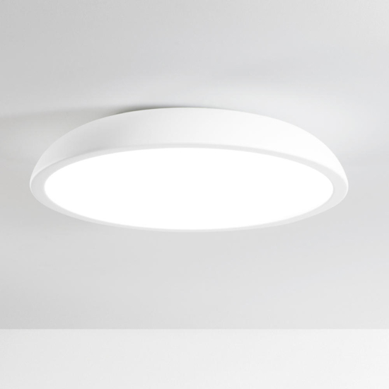 Isyluce zenal plafoniera moderna 55w 3000k 4000k dimmerabile