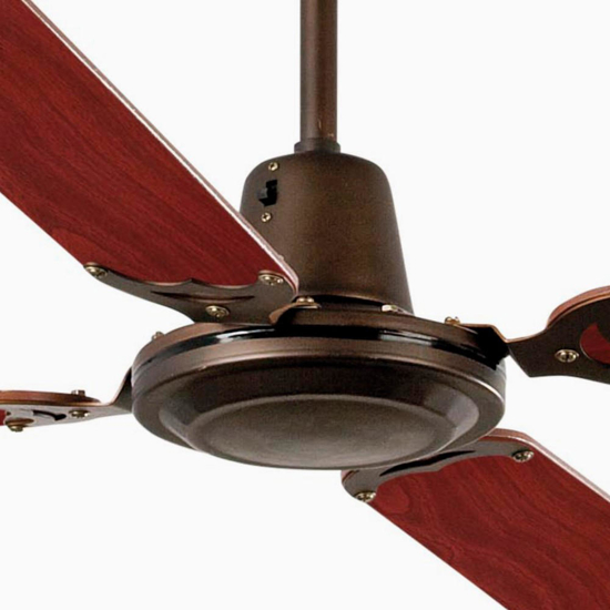 Ventilatore a soffitto manila con pale in legno fino a 28mq comando a parete