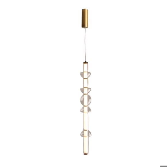 Maytoni cosmo lampada a sopensione led 39w 3000k colore oro