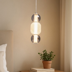 Maytoni drop lampada a sospensione led 16w 3000k per camera da letto