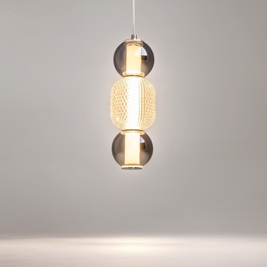 Maytoni drop lampada a sospensione led 16w 3000k per camera da letto