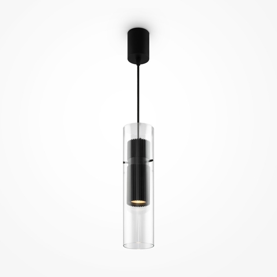 Maytoni dynamics lampada a sospensione per comodino colore nero