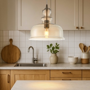 Maytoni tone lampada a sospensione per cucina portalampada in vetro