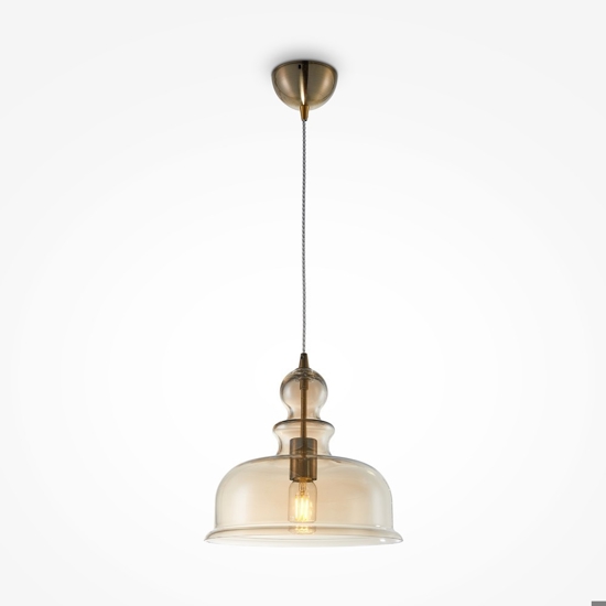 Maytoni tone lampada a sospensione per cucina portalampada in vetro