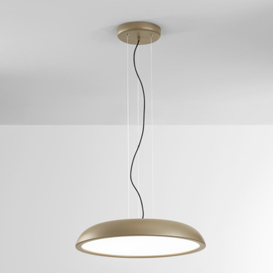 Isyluce lampadaro per cucina zenal sabbia led 55w dimmerabile