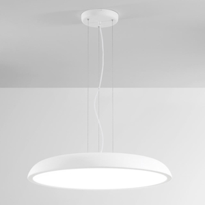 Isyluce grande lampadario zenal bianco per cucina led 108w 3000k 4000k dimmerabile