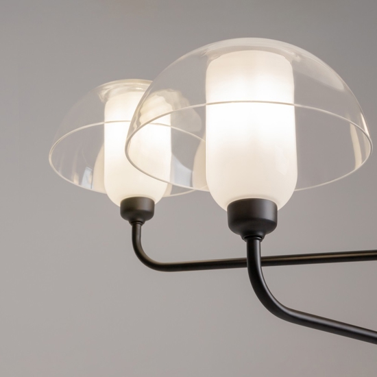 Maytoni memory lampadario moderno per salotto 4 luci