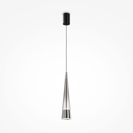 Maytoni sintesi lampada a sospensione led 12w 3000k colore cromo