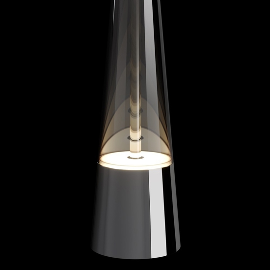 Maytoni sintesi lampada a sospensione led 12w 3000k colore cromo