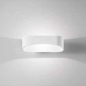 Isyluce applique da parete bianco led 20w 3000k moderna
