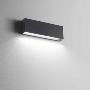 Isyluce applique da esterno 6w 4000k cover antracite bianco